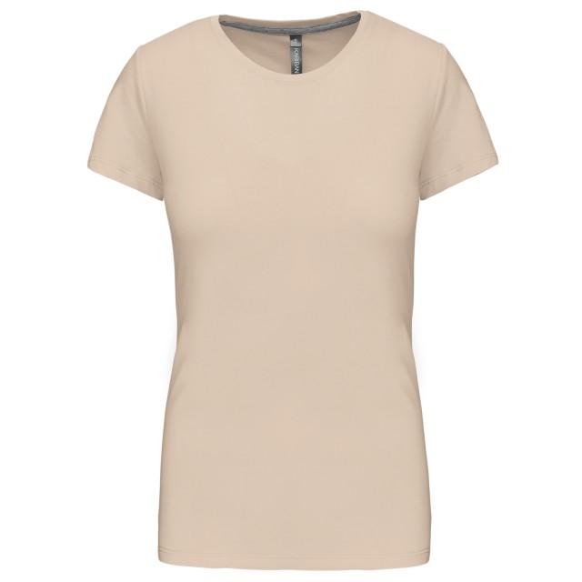 LADIES' SHORT SLEEVE CREW NECK T-SHIRT