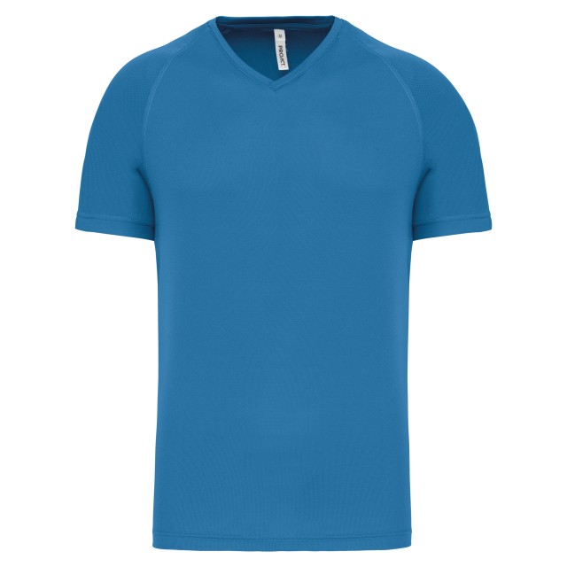 MEN’S V-NECK SHORT-SLEEVED SPORTS T-SHIRT