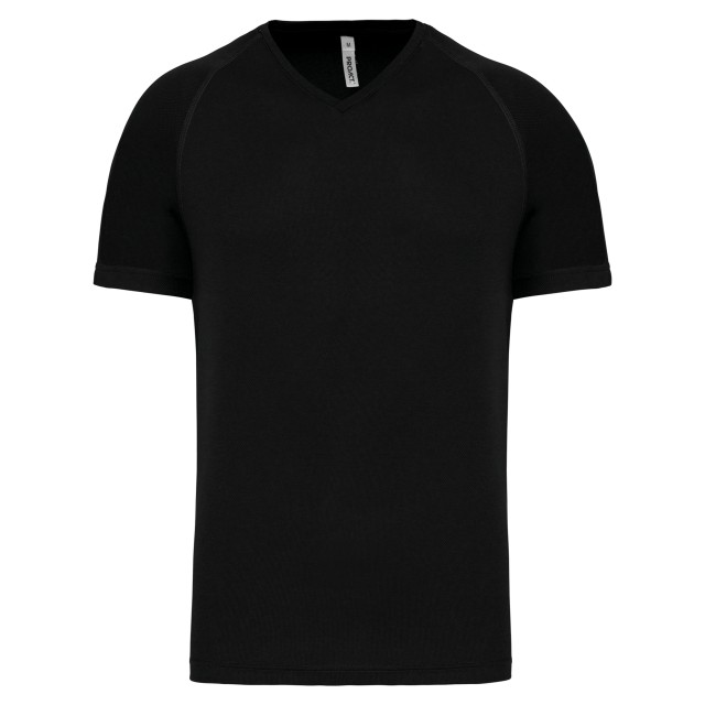 MEN’S V-NECK SHORT-SLEEVED SPORTS T-SHIRT