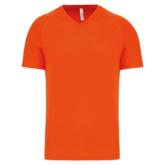 MEN’S V-NECK SHORT-SLEEVED SPORTS T-SHIRT