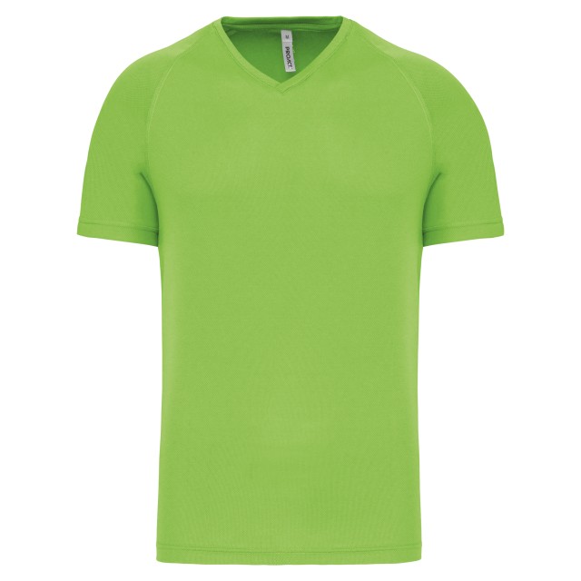 MEN’S V-NECK SHORT-SLEEVED SPORTS T-SHIRT
