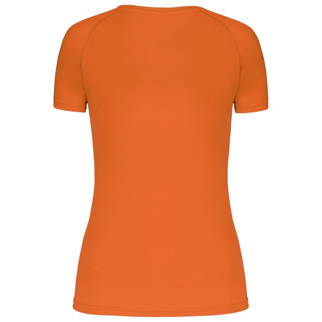 LADIES’ V-NECK SHORT-SLEEVED SPORTS T-SHIRT