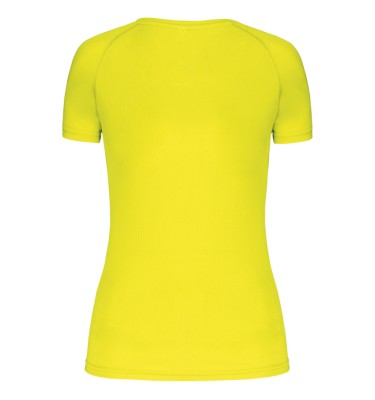 LADIES’ V-NECK SHORT-SLEEVED SPORTS T-SHIRT
