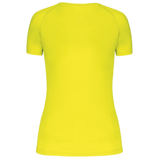 LADIES’ V-NECK SHORT-SLEEVED SPORTS T-SHIRT
