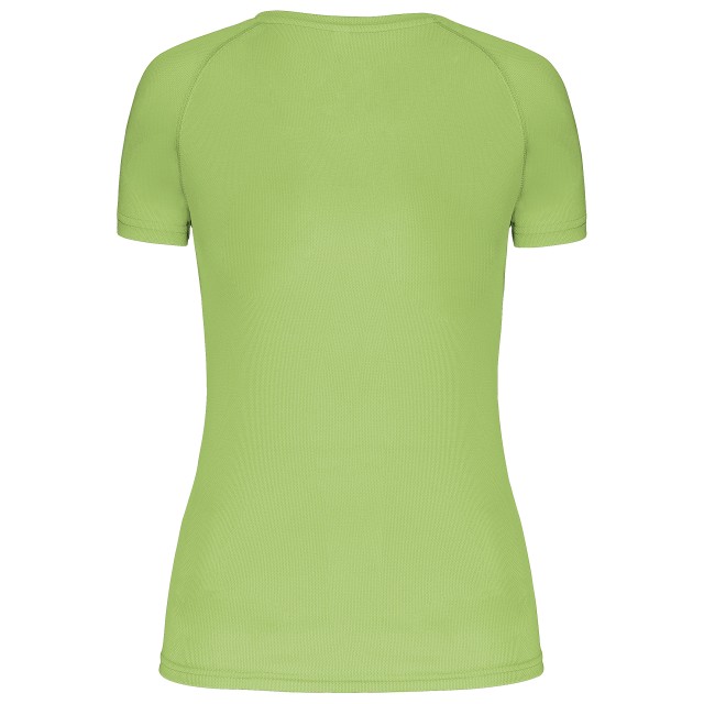 LADIES’ V-NECK SHORT-SLEEVED SPORTS T-SHIRT