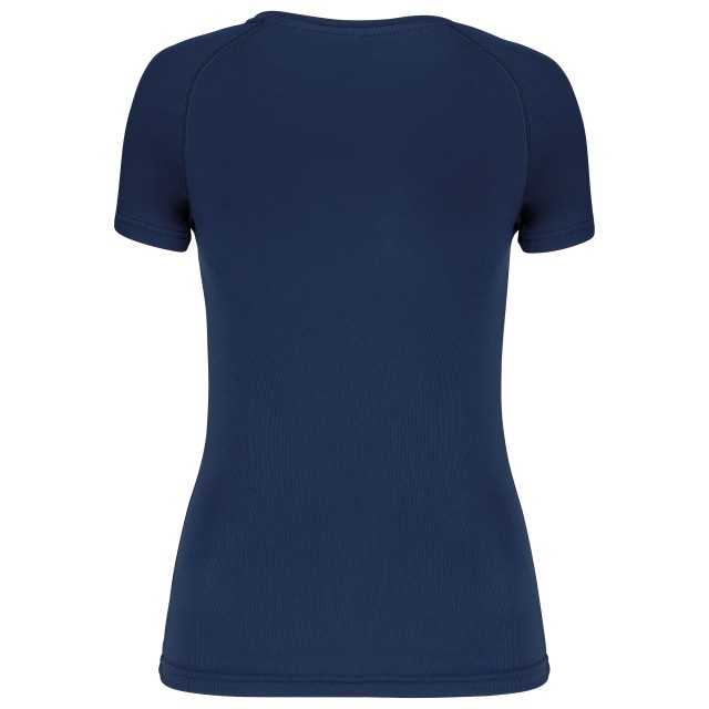 LADIES’ V-NECK SHORT-SLEEVED SPORTS T-SHIRT