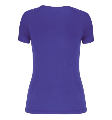 LADIES’ V-NECK SHORT-SLEEVED SPORTS T-SHIRT