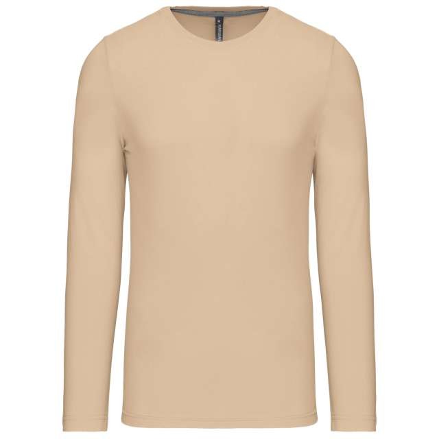 MEN'S LONG-SLEEVED CREW NECK T-SHIRT