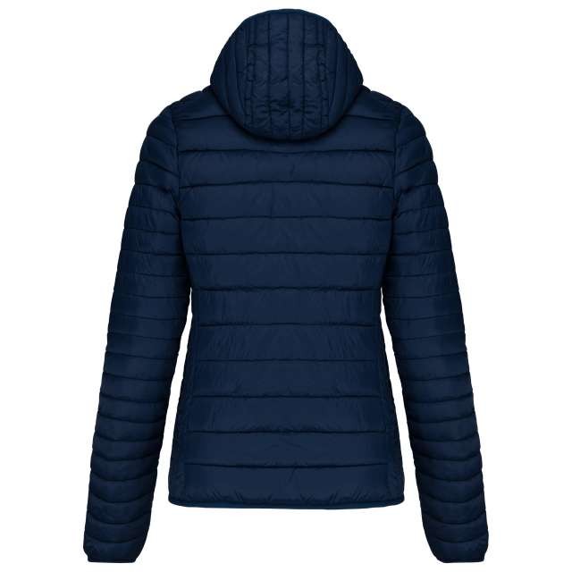 LADIES' LIGHTWEIGHT HOODED PADDED JACKET