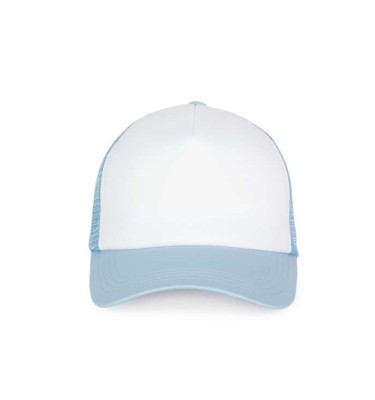 White/sky blue