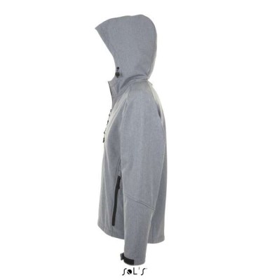 SOL'S REPLAY MEN - HOODED SOFTSHELL