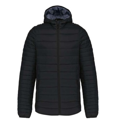 MEN'S LIGHTWEIGHT HOODED PADDED JACKET