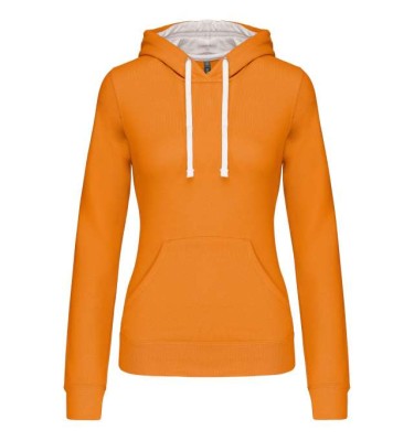 Orange/white