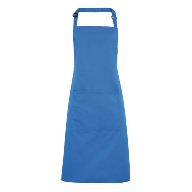 'COLOURS COLLECTION’ BIB APRON WITH POCKET