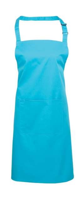 'COLOURS COLLECTION’ BIB APRON WITH POCKET