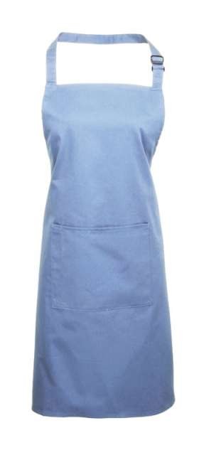 'COLOURS COLLECTION’ BIB APRON WITH POCKET