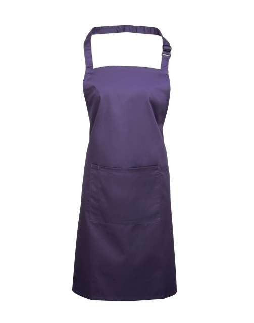 'COLOURS COLLECTION’ BIB APRON WITH POCKET