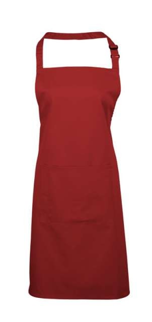 'COLOURS COLLECTION’ BIB APRON WITH POCKET