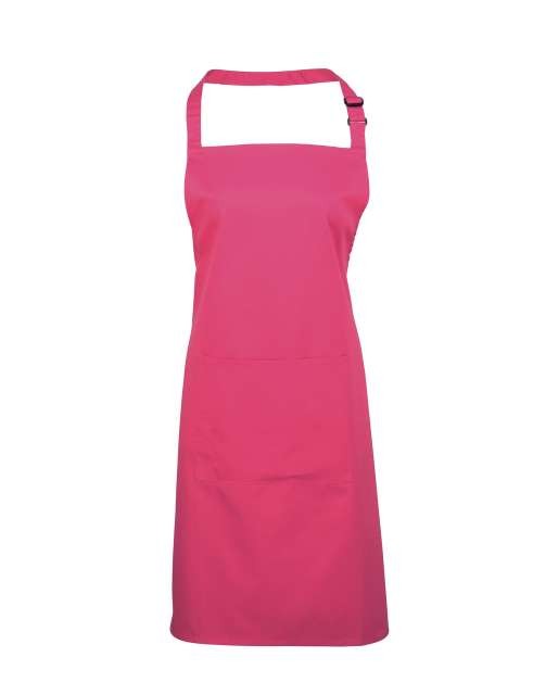 'COLOURS COLLECTION’ BIB APRON WITH POCKET