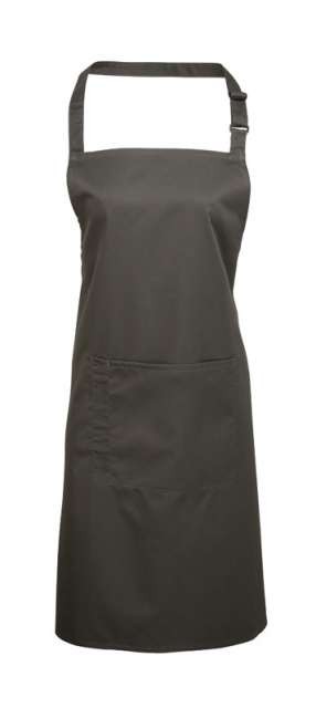 'COLOURS COLLECTION’ BIB APRON WITH POCKET