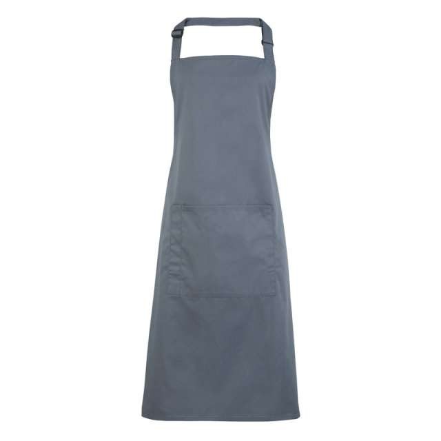 'COLOURS COLLECTION’ BIB APRON WITH POCKET