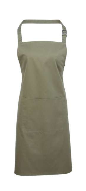 'COLOURS COLLECTION’ BIB APRON WITH POCKET
