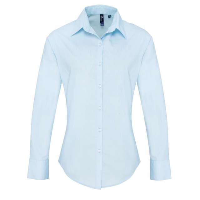 WOMEN'S POPLIN SUPREME LONG SLEEVE SHIRT