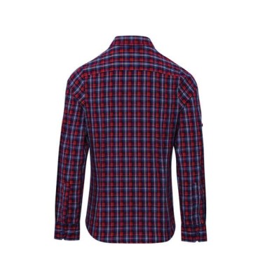 'SIDEHILL' CHECK - WOMEN'S LONG SLEEVE COTTON SHIRT