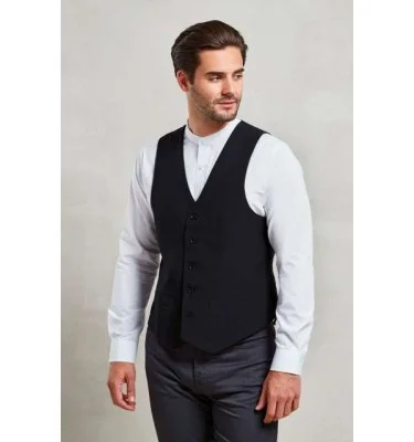 MEN’S LINED POLYESTER WAISTCOAT