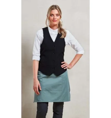 WOMEN'S LINED POLYESTER WAISTCOAT