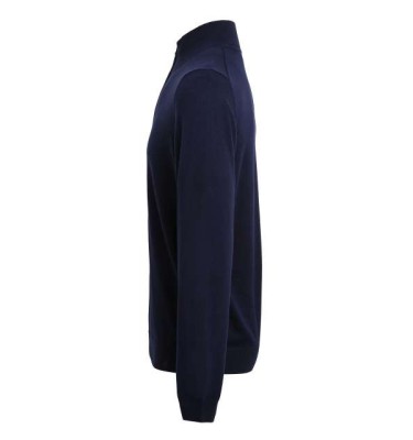 MEN'S QUARTER-ZIP KNITTED SWEATER