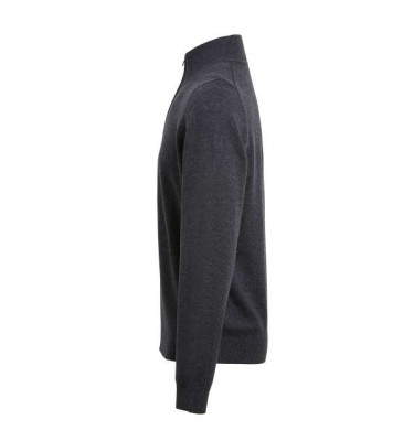 MEN'S QUARTER-ZIP KNITTED SWEATER