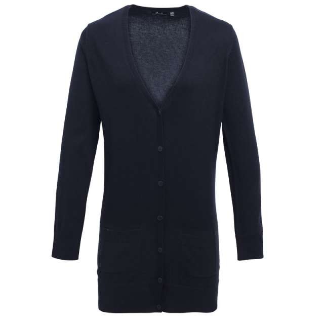 WOMEN'S LONG LENGTH KNITTED CARDIGAN
