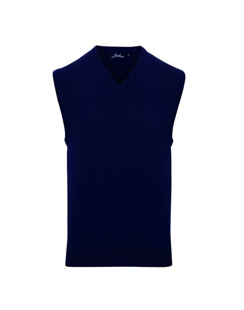 MEN'S V-NECK SLEEVELESS SWEATER