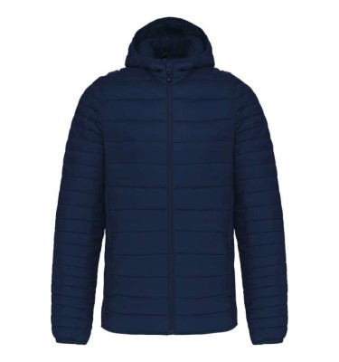 MEN'S LIGHTWEIGHT HOODED PADDED JACKET