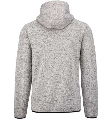 MEN'S HEATHER HOODED JACKET
