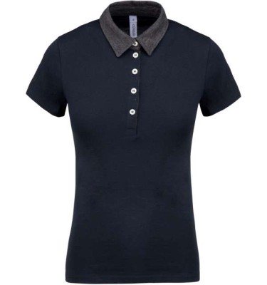 Navy/dark grey heather