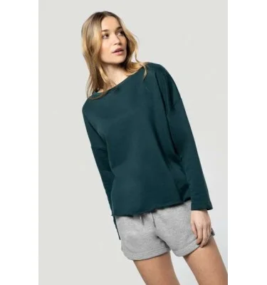 LADIES' OVERSIZED SWEATSHIRT