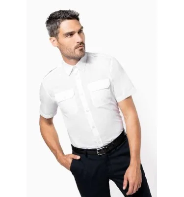 MEN'S SHORT-SLEEVED PILOT SHIRT