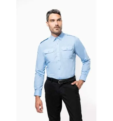 MEN'S LONG-SLEEVED PILOT SHIRT