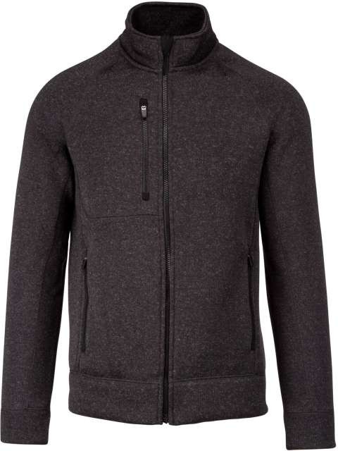MEN'S FULL ZIP HEATHER JACKET