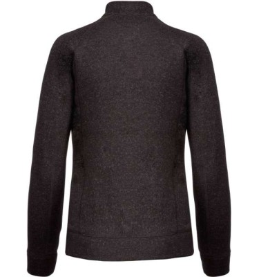 LADIES' FULL ZIP HEATHER JACKET