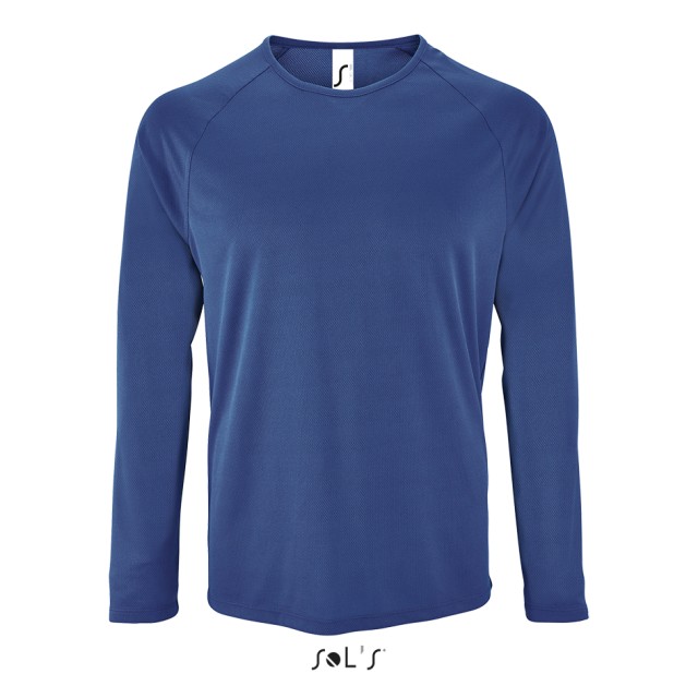 SOL'S SPORTY LSL MEN - LONG SLEEVE SPORTS T-SHIRT