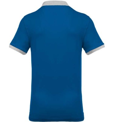 MEN'S TWO-TONE PIQUÉ POLO SHIRT