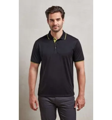MEN’ S CONTRAST COOLCHECKER® POLO