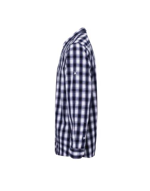 'MULLIGAN' CHECK - MEN'S LONG SLEEVE COTTON SHIRT