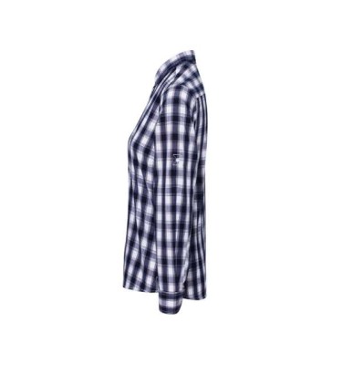 'MULLIGAN' CHECK - WOMEN'S LONG SLEEVE COTTON SHIRT