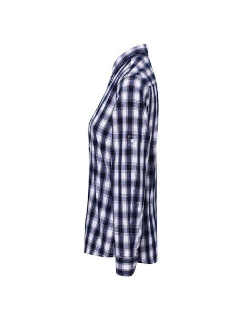 'MULLIGAN' CHECK - WOMEN'S LONG SLEEVE COTTON SHIRT
