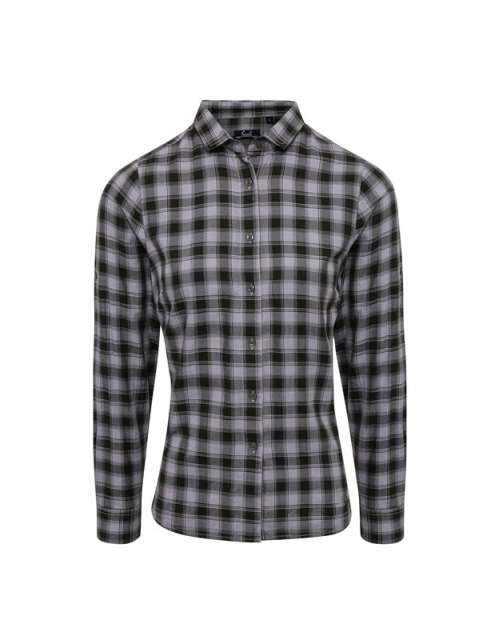 'MULLIGAN' CHECK - WOMEN'S LONG SLEEVE COTTON SHIRT
