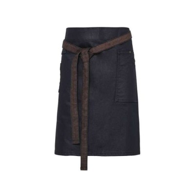 Indigo/brown denim